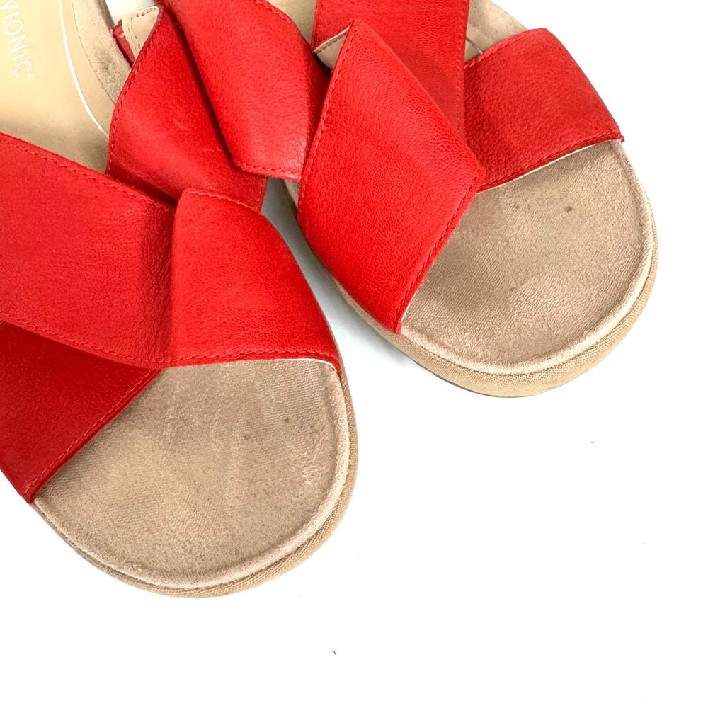 Vionic Hayden Platform Slides Size 9 Slip On Comf… - image 6